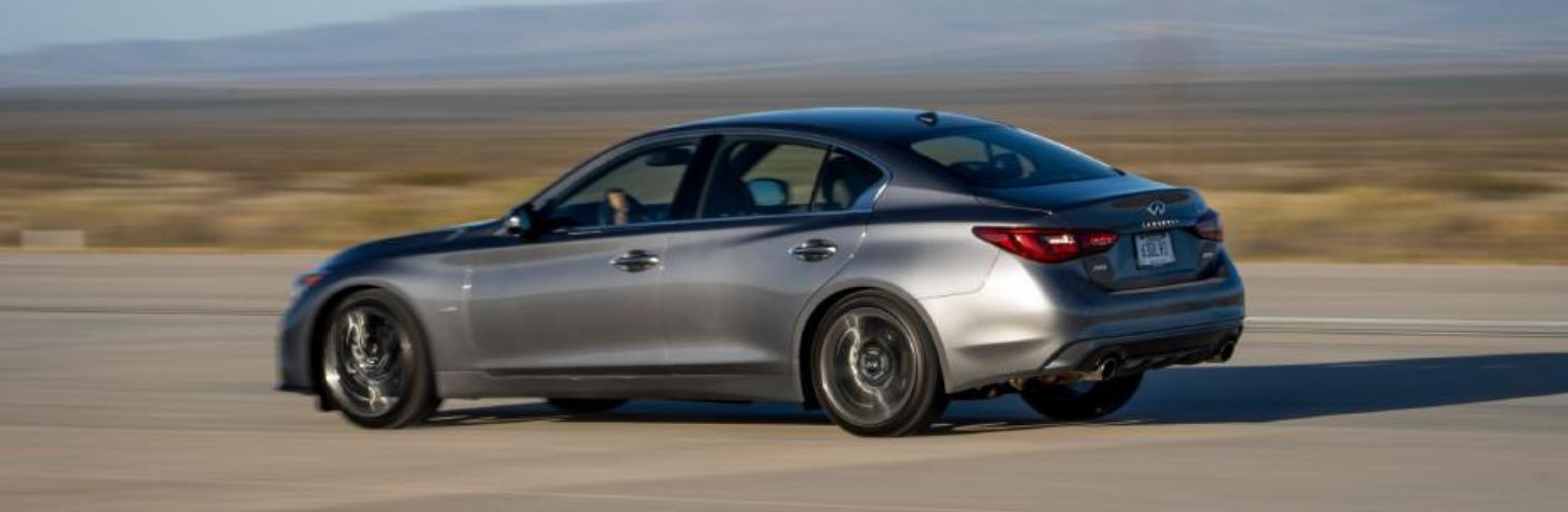 side view of the 2020 INFINITI QX50