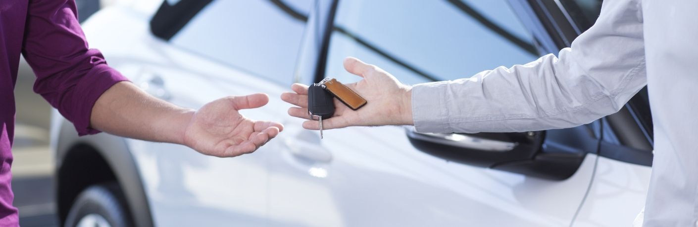 Exchanging of car keys