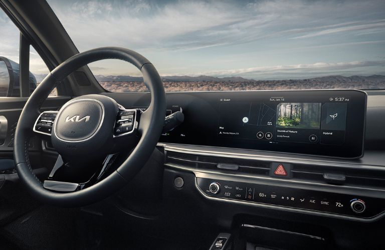 2025 Kia Sorento Plug-In Hybrid front interior