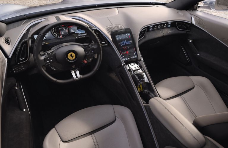 2022 Ferrari Roma interior front dash