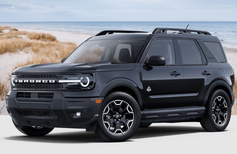 2025 Ford Bronco Sport Outer Banks on a beach