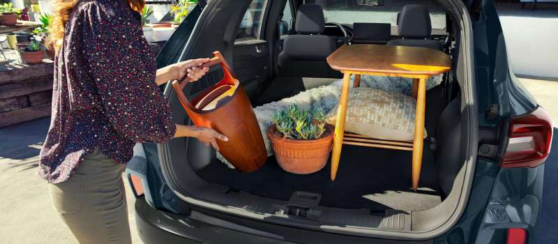 The expansive cargo area in the 2026 Ford Escape