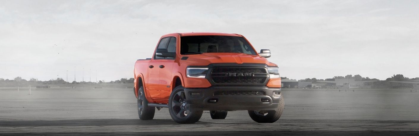 Front view of a used 2021 Ram 1500