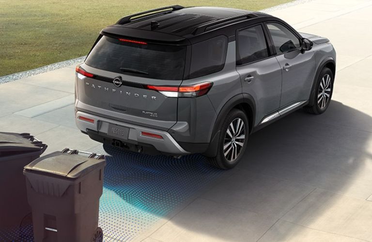 2022 Nissan Pathfinder three-angled view