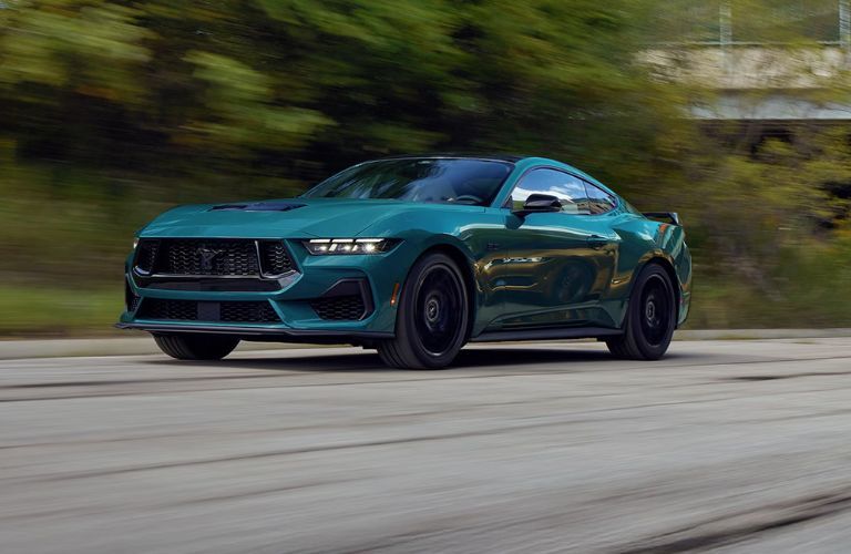 2026 Ford Mustang car on a road