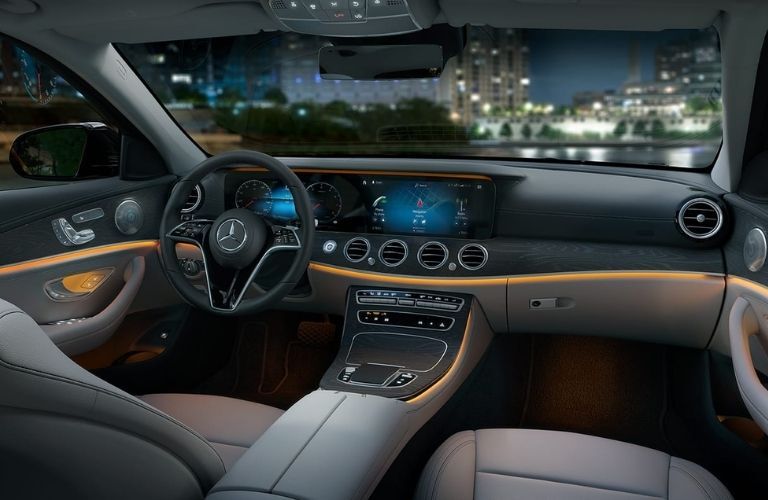 2022 MB E 350 with Neva GreyMagma Grey leather
