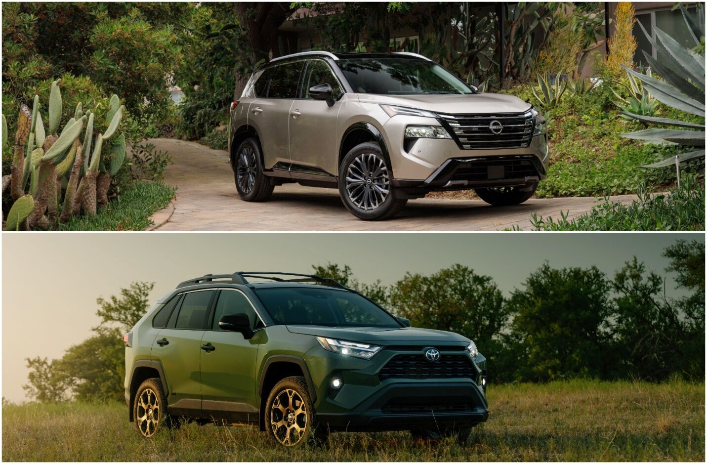 2025 Nissan Rogue vs. Toyota RAV4 | Nissan SUV Comparisons