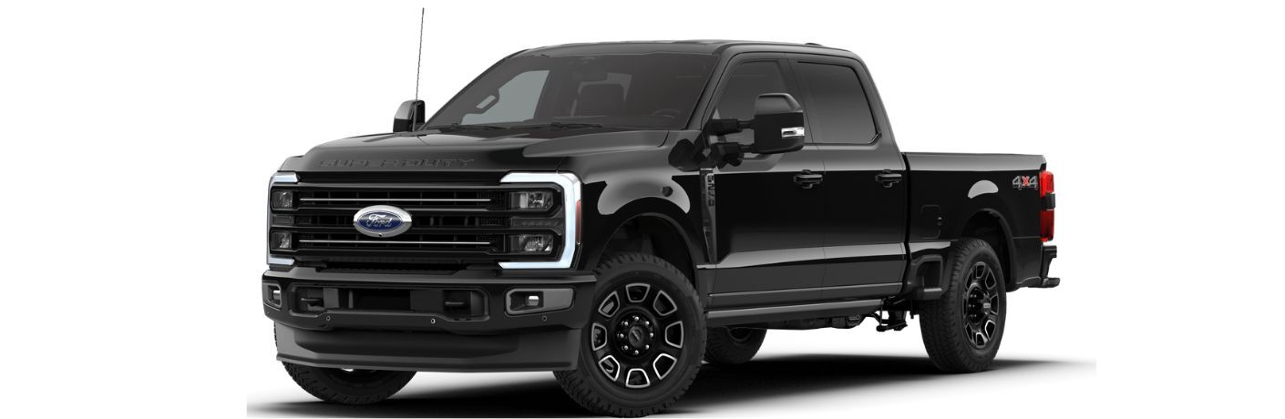 2026 Ford F-250 Platinum  front and side angle on white