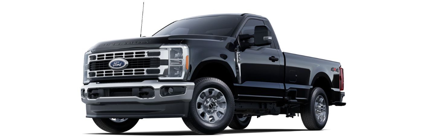 2025 Ford F-250 Super Duty truck on white
