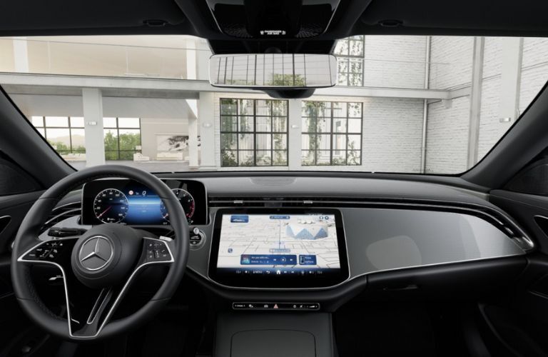 Natural Grain Black Ash Wood Trim in the 2025 Mercedes-Benz E-Class Sedan