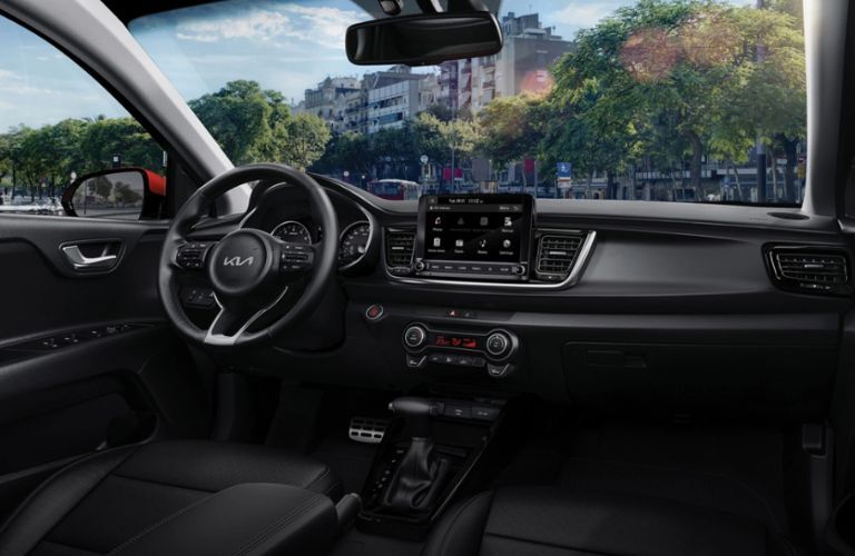 2023 Kia Rio Interior Front Seat View