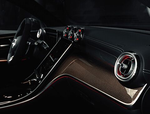 AMG GLC SUV controls