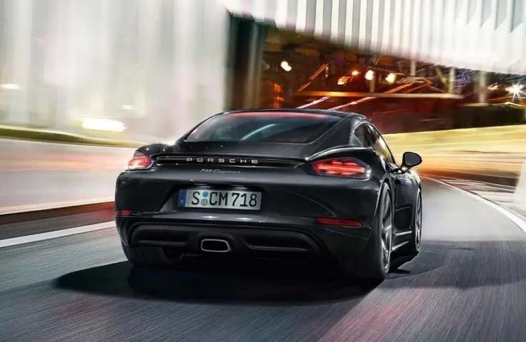 2022 Porsche 718 Cayman exterior rear view