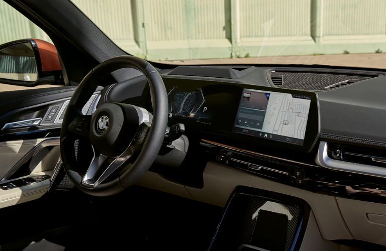 2025 BMW X1 touchscreen display