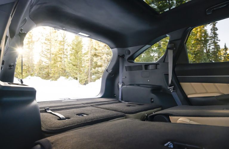 cargo area of the 2025 Kia Sorento