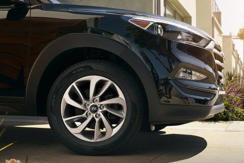 Hyundai Vehicle Showing Brakes