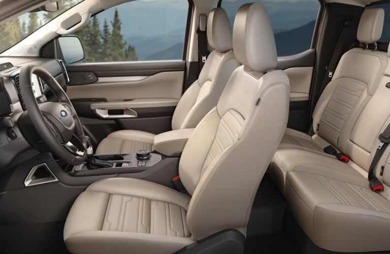 2026 Ford Ranger cabin view