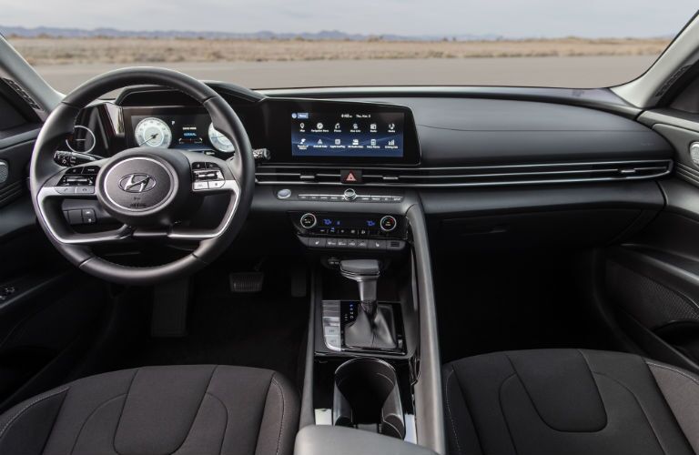 2021 Hyundai Elantra front interior