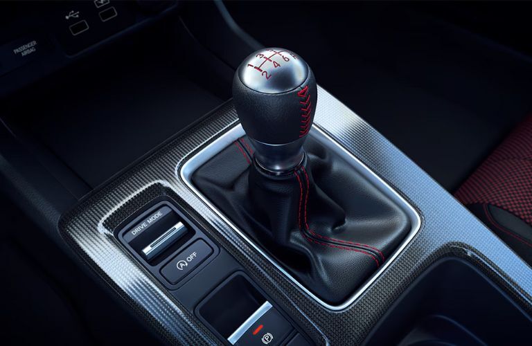 gear selector of the 2024 Honda Civic Si