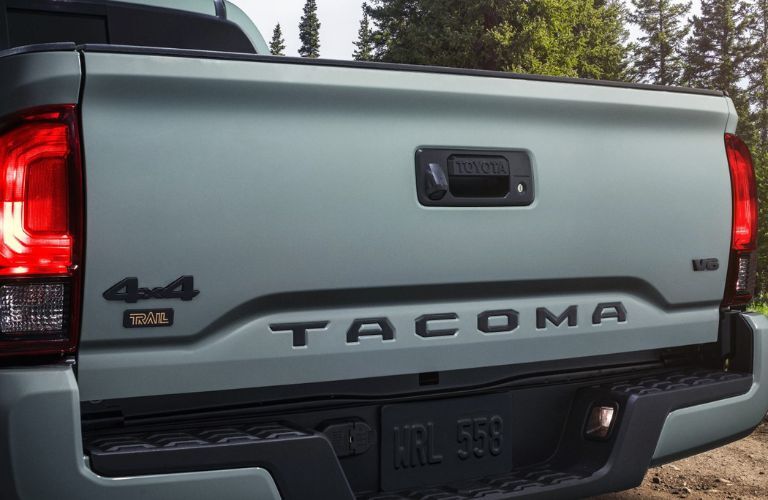 Rear of the Tacoma