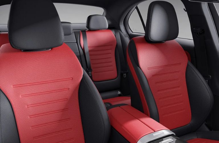 interior seat view of a Mercedes-Benz C-Class Sedan