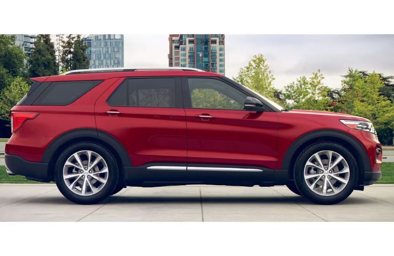2024 Ford Explorer Rapid Red