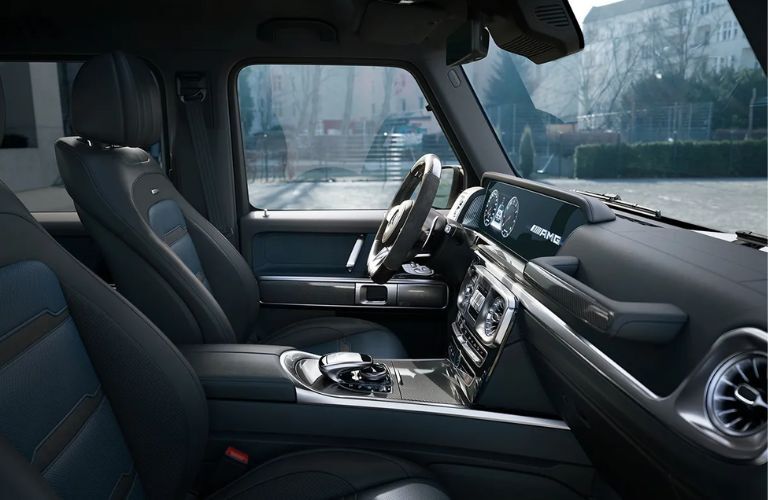 Front console of the 2024 Mercedes-Benz AMG® G 63