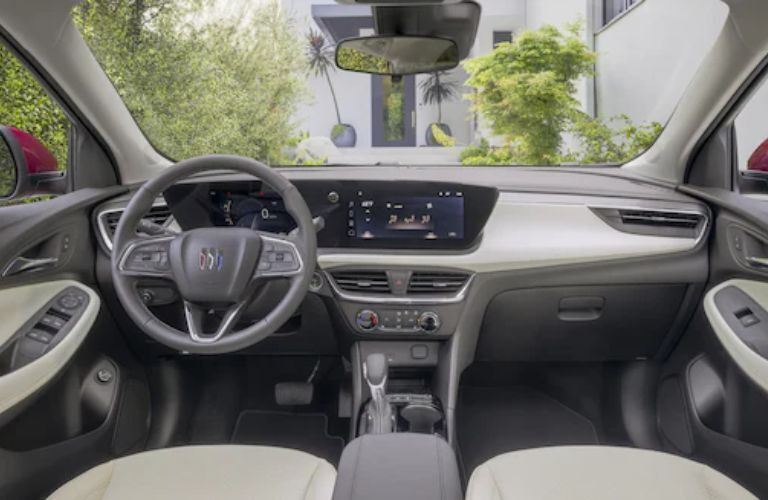 dashboard view of the 2024 Buick Encore GX