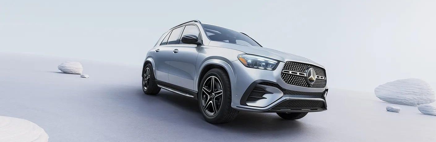 lower front end angle image of the 2024 Mercedes-Benz GLE 350 4MATIC SUV