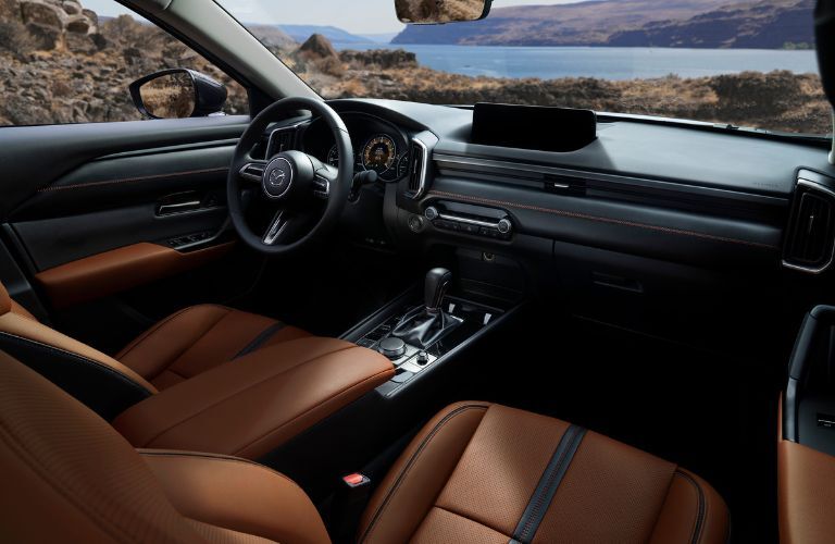 dashboard view of the 2025 Mazda CX-50