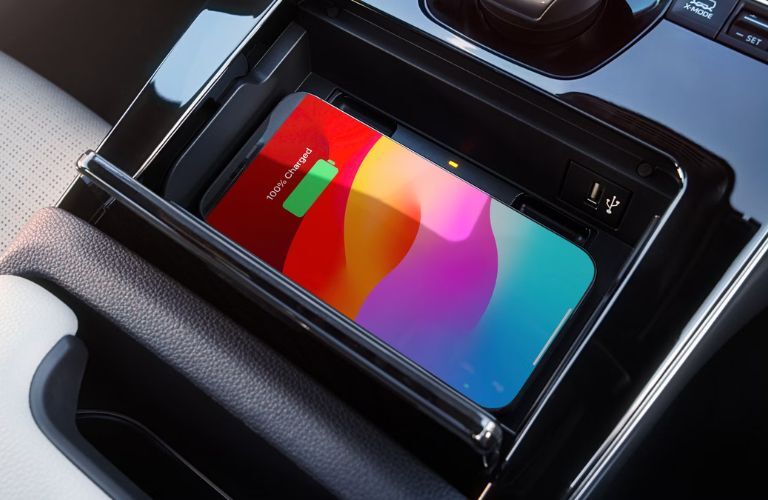 wireless charging in the 2025 Toyota bZ4X
