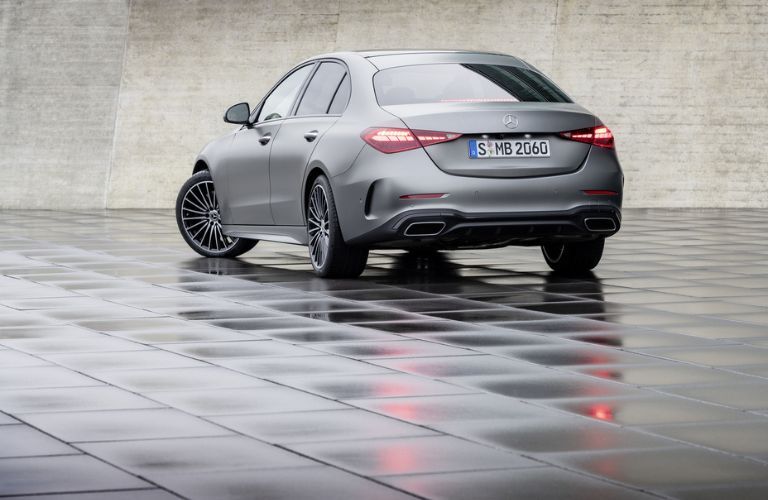 rear view of a used MB