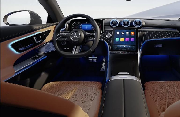 dashboard view of the 2025 Mercedes-Benz CLE 300 4MATIC® Coupe