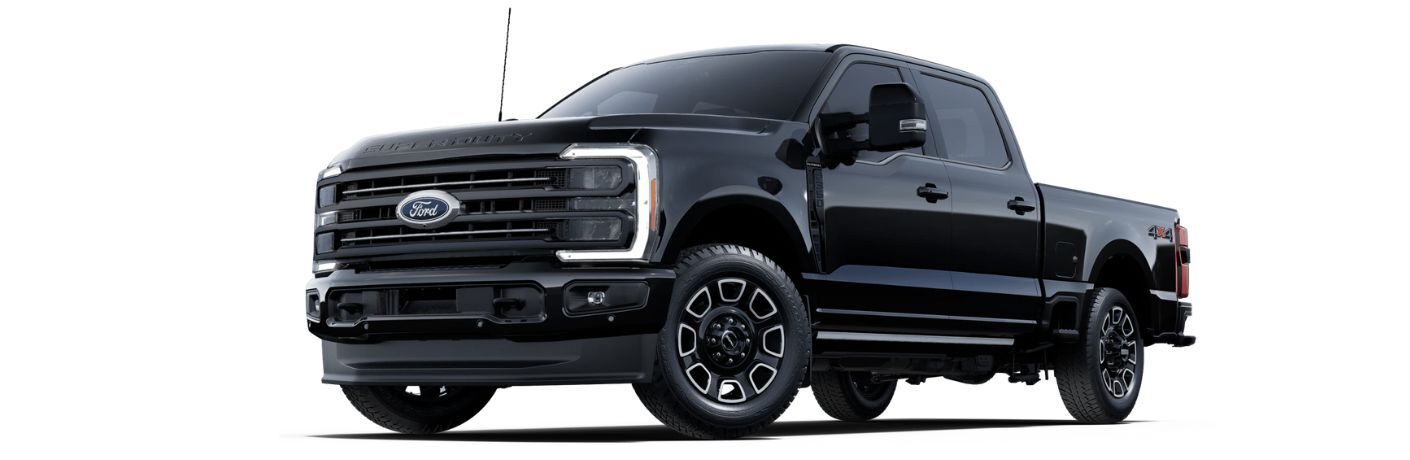 2025 Ford F-350 Platinum on white