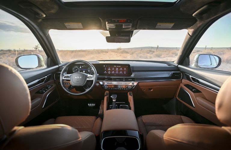 2025 Kia Telluride interior front dash