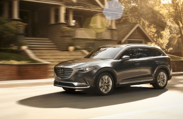 side view of a Mazda