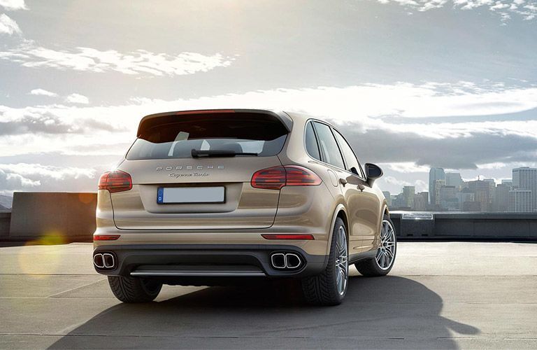 2017 Porsche Cayenne Turbo S Rear Bumper