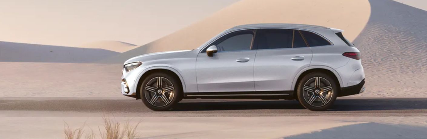 side view of the 2025 Mercedes-Benz GLC SUV