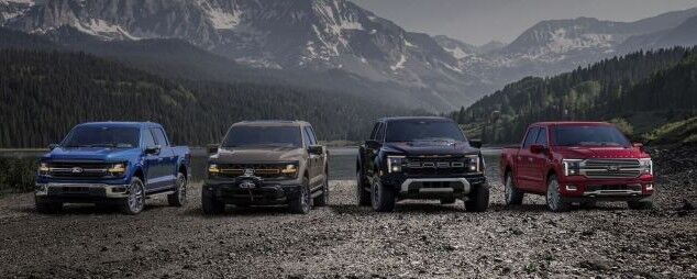 2025 Ford F-150 Line Up
