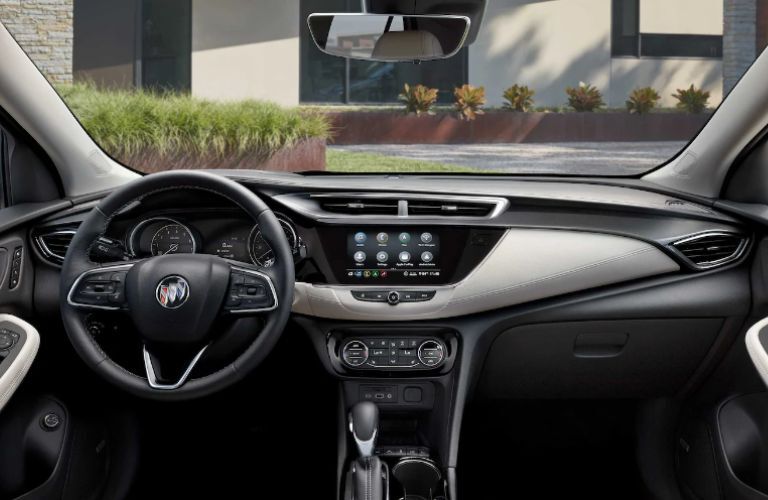 dashboard view of the 2023 Buick Encore GX