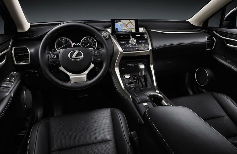 2016 Lexus NX's steering wheel