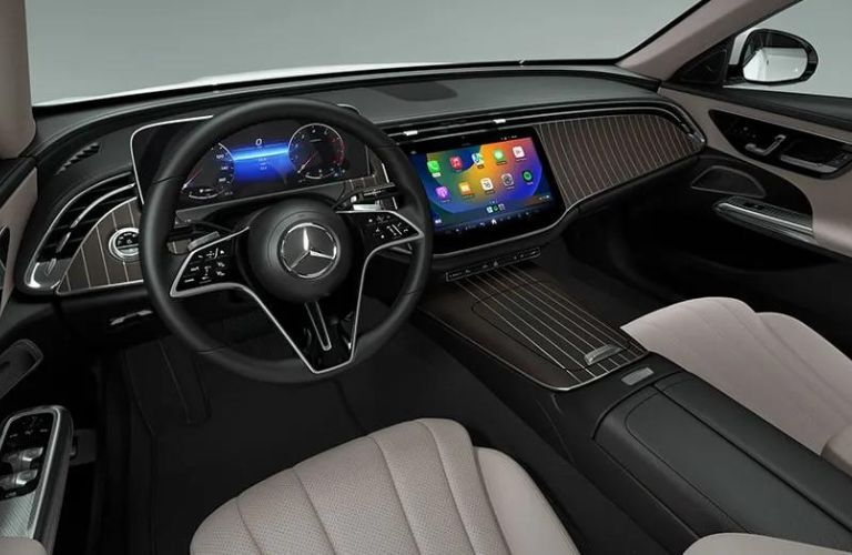 2024 Mercedes-Benz E 350 4MATIC Sedan cabin view