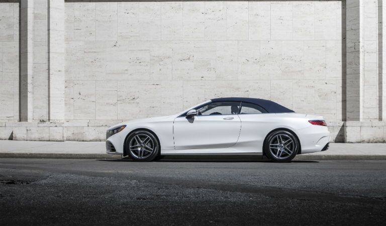 2020 MB S-Class Cabriolet exterior driver side profile