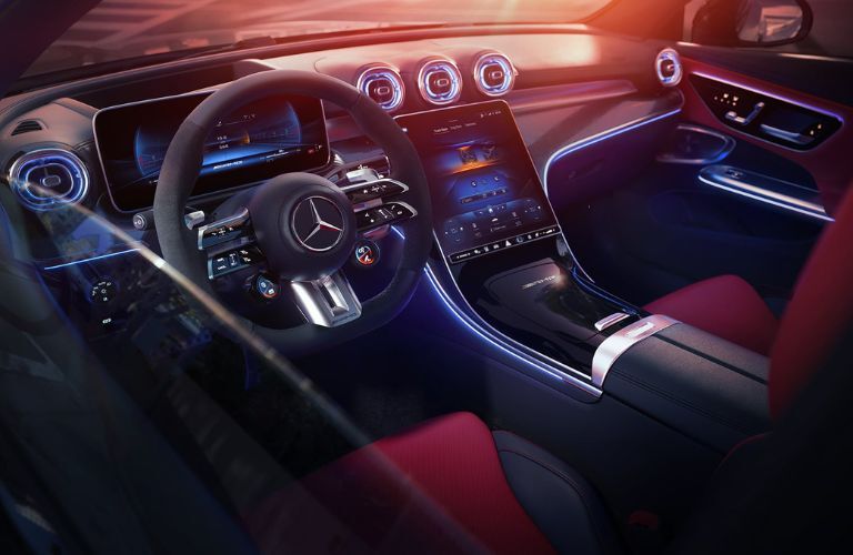2027 Mercedes-AMG® CLE 53 Coupe cabin