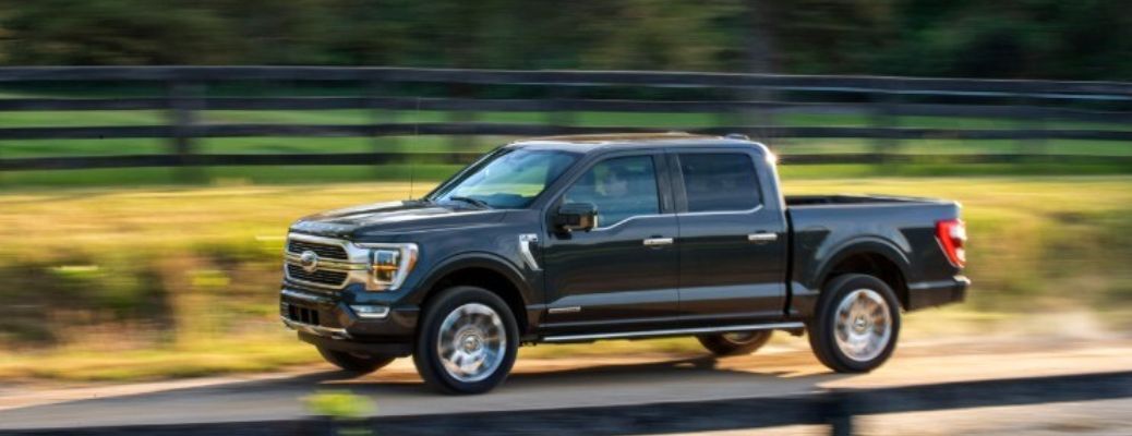 Side View of the 2020 Ford F-150