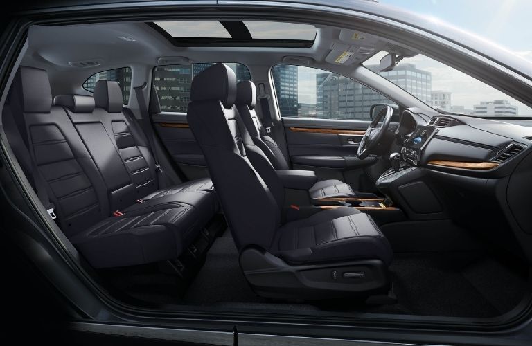 Image showing the cross section view of the interiors of a 2022 Honda CR-V