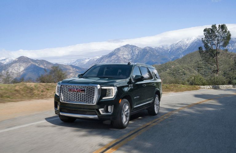 Front Quarter View of the 2022 GMC Yukon