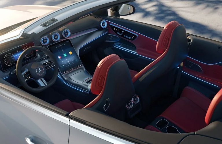 top view of the 2024 Mercedes-Benz CLE 300 4MATIC Cabriolet