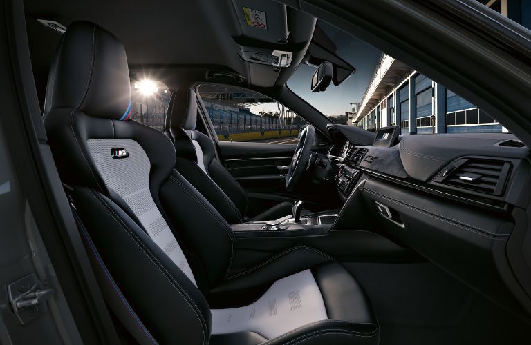 Front seats of the 2018 BMW M3 CS