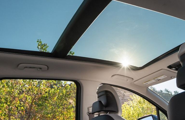 sunroof of the 2025 Kia Sportage Hybrid